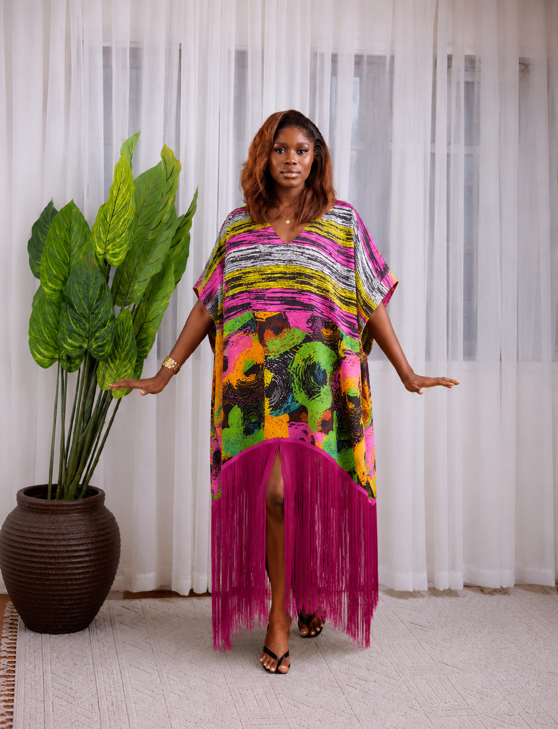Sahara Fringe Dress